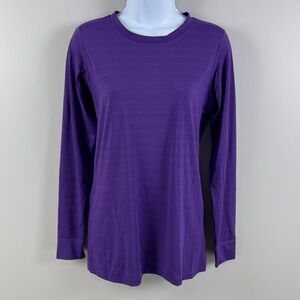 ✨3/$25✨ Zyia Purple Long Sleeve Athletic Women's Top - L